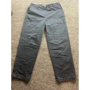 LL Bean Size 12 Regular Women's Original Fit Navy Blue Pants